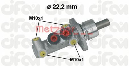 METZGER 202302 Ремкомплект тормозного цилиндра METZGER 