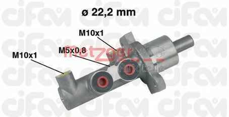 METZGER 202344 Ремкомплект тормозного цилиндра METZGER 