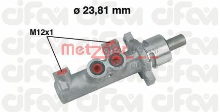 METZGER 202366 Ремкомплект тормозного цилиндра METZGER 