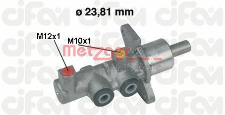 METZGER 202379 Ремкомплект главного тормозного цилиндра METZGER 