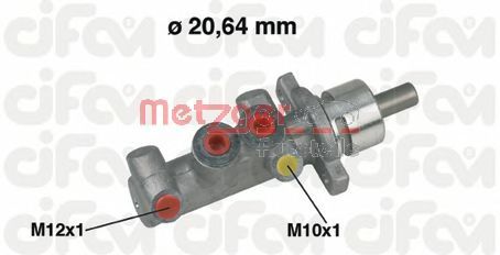 METZGER 202416 Ремкомплект главного тормозного цилиндра METZGER для RENAULT