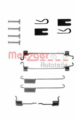 METZGER 1050772 Комплектующие, тормозная колодка 