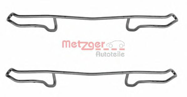 METZGER 1091100 Скобы тормозных колодок METZGER для OPEL