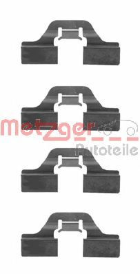 METZGER 1091211 Скобы тормозных колодок METZGER для OPEL