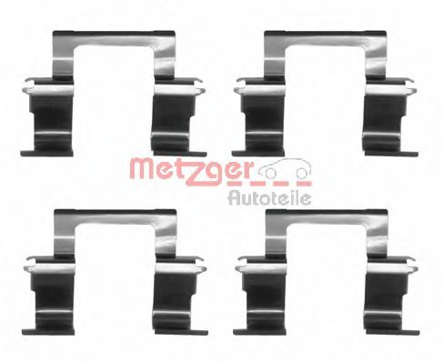 METZGER 1091274 Скобы тормозных колодок для ISUZU