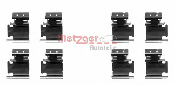 METZGER 1091298 Скобы тормозных колодок для FIAT STILO
