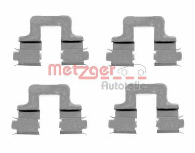 METZGER 1091606 Скобы тормозных колодок для SEAT ALTEA