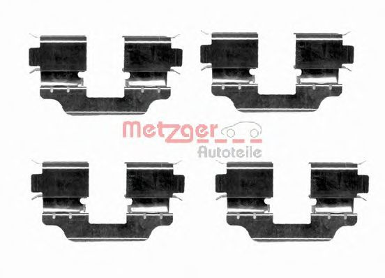 METZGER 1091653 Скобы тормозных колодок METZGER 