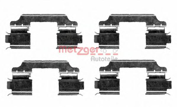 METZGER 1091654 Скобы тормозных колодок METZGER 
