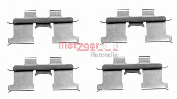 METZGER 1091667 Скобы тормозных колодок для SSANGYONG