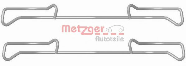 METZGER 1091678 Скобы тормозных колодок для SEAT ALTEA
