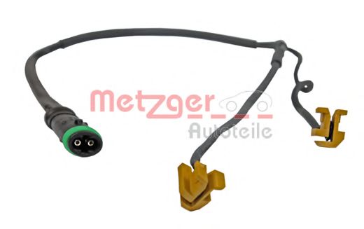 METZGER WK17200 Скобы тормозных колодок для MAN
