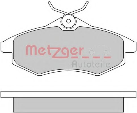 METZGER 1170163 Тормозные колодки METZGER для CITROEN