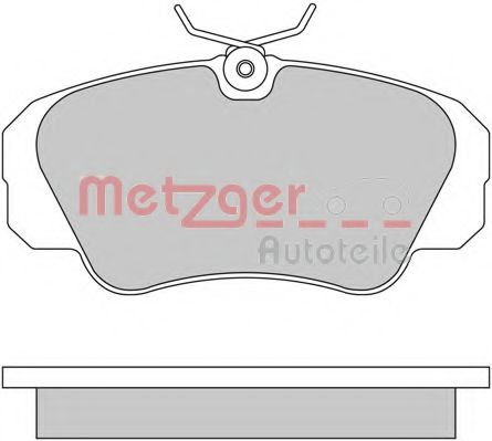 METZGER 1170245 Тормозные колодки METZGER для OPEL