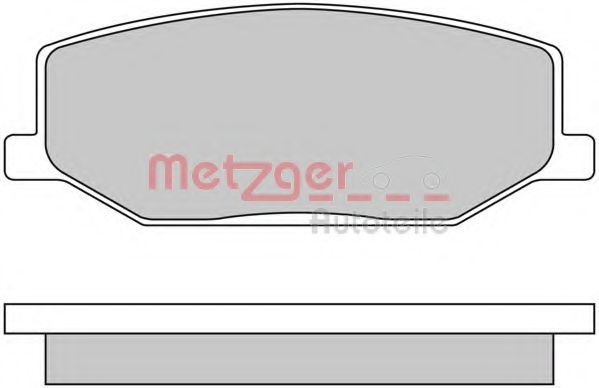 METZGER 1170259 Тормозные колодки METZGER для SUZUKI