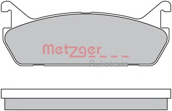 METZGER 1170448 Тормозные колодки METZGER для SUZUKI