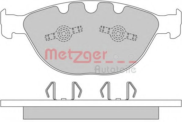 METZGER 1170380 Тормозные колодки METZGER для BMW