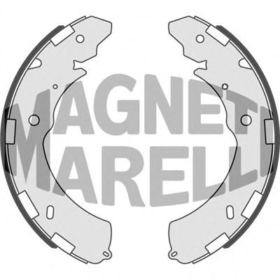 MAGNETI MARELLI 360219198377 Ремкомплект барабанных колодок MAGNETI MARELLI для MITSUBISHI