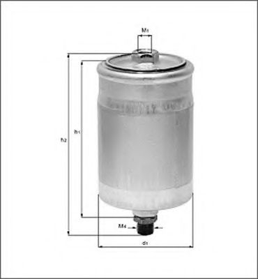 MAGNETI MARELLI 154074921430 Топливный фильтр для MERCEDES-BENZ CABRIOLET
