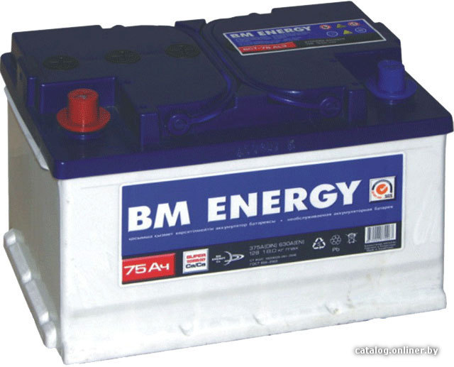 BM Energy 6CT - 75 L (75 А/ч)