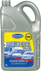 Comma Premium Diesel 15W-40 5л
