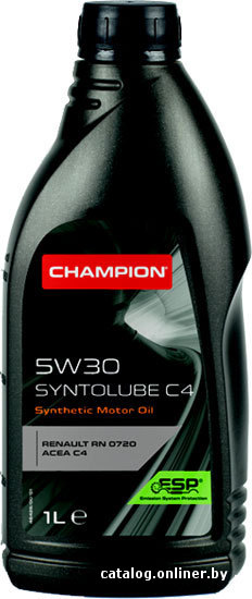 Моторное масло Champion Syntolube C4 5W-30 1л
