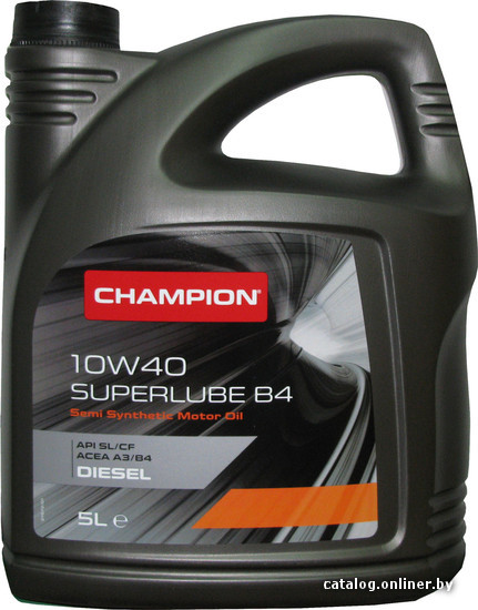 Моторное масло Champion Superlube B4 10W-40 Diesel 5л